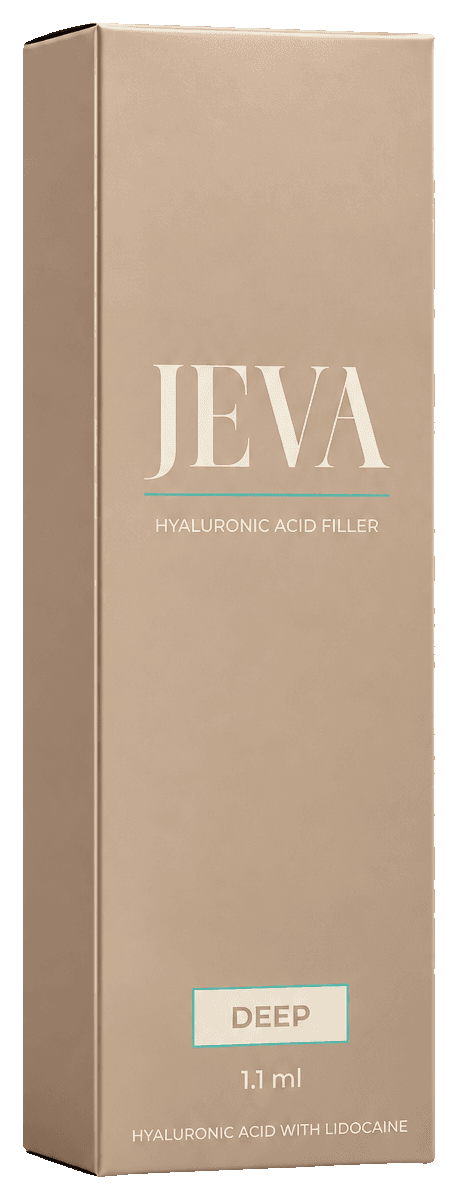 JEVA Deep carton — Hyaluronic Acid Filler, 1.1 ml, Hyaluronic Acid with Lidocaine